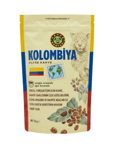 Kahve Dünyası Filtre Kahve Kolombiya Kilitli 250 Gr