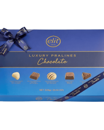 Elit Çikolata Luxury Pralines Çikolata Lacivert Kutu 228g Glutensiz